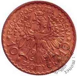 10 złotych - Chrobry (brąz)