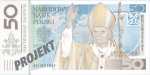 Pierwszy w Polsce banknot kolekcjonerski - Jan Paweł II