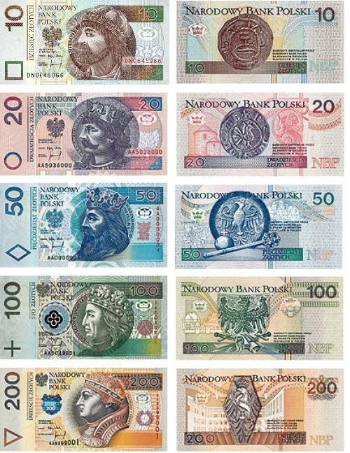 Znalezione obrazy dla zapytania banknoty