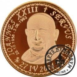 10 denarów - DENARIUS X (mosiądz platerowany złotem 24k - wersja eksportowa) / Jan XXIII