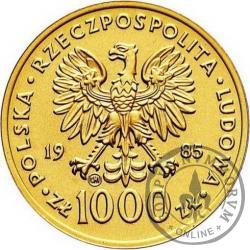 1000 złotych - Jan Paweł II - st.zw.