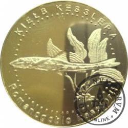 10 złotych rybek (mosiądz) - LX emisja / KIEŁB KESSLERA