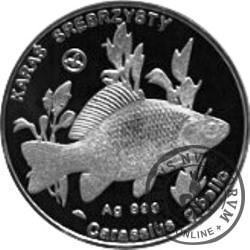 100 złotych rybek (Ag) - XVIII emisja / KARAŚ SREBRZYSTY