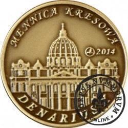 10 denarów - DENARIUS X (mosiądz patynowany - wersja krajowa) / Jan XXIII