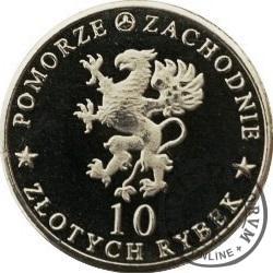 10 złotych rybek - Pomorze Zachodnie / Mielno ~ Welon (IV emisja - alpaka)