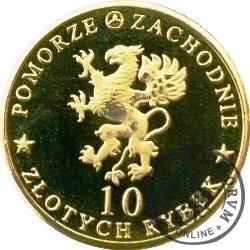 10 złotych rybek - Pomorze Zachodnie / Świnoujście ~ Neon Innesa (VII emisja - mosiądz pozłacany)