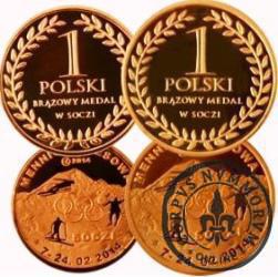 1 polski brązowy medal w Soczi (miedź)