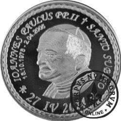 10 denarów - DENARIUS X (alpaka - wersja eksportowa) / Jan Paweł II - KANONIZACJA