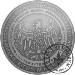 100 bitewnych / Grunwald (srebro Ag.925 oksydowane)
