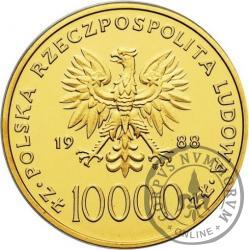 10 000 złotych - Jan Paweł II - X lat pontyfikatu - st.l.