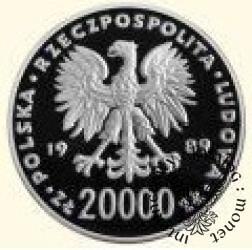 20 000 złotych - XIV Mistrzostwa Świata w Piłce Nożnej Włochy 1990