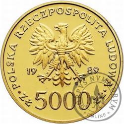 5000 złotych - Jan Paweł II