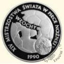 20 000 złotych - XIV Mistrzostwa Świata w Piłce Nożnej Włochy 1990