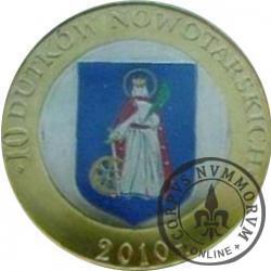 10 dutków nowotarskich - Ratusz w Nowym Targu (II edycja - bimetal z tampondrukiem)