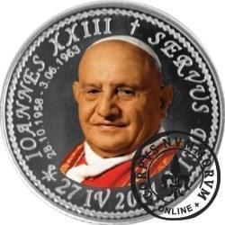10 denarów - DENARIUS X (alpaka + tampondruk - wersja krajowa) / Jan XXIII