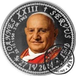 10 denarów - DENARIUS X (alpaka + tampondruk - wersja eksportowa) / Jan XXIII