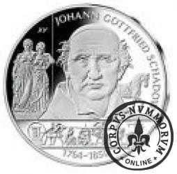 10 euro - 250-ta rocznica urodzin Johana Gotfryda Schadow 