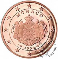 1 euro cent - stempel lustrzany