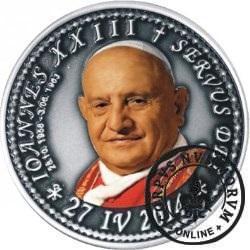 10 denarów - DENARIUS X (alpaka oksydowana + tampondruk - wersja eksportowa) / Jan XXIII