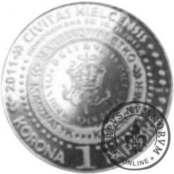 1 korona papieska (Al)
