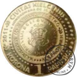1 korona papieska (mosiądz)