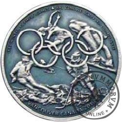 1 srebrny dukat olimpijski (Ag - oksydowane)