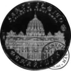 10 denarów - DENARIUS X (alpaka oksydowana) / Bazylika Św. Piotra na Watykanie / Jan Paweł II - BEATYFIKACJA