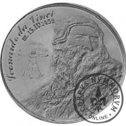 BARAN - Leonardo da Vinci (srebro Ag.925 oksydowane)