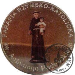 Ruda Różaniecka 50-lecie parafii św. Antoniego Padewskiego (golden nordic + tampondruk)