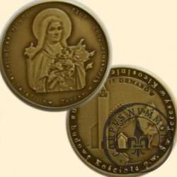 15 denarów - Parafia p.w. Św. Teresy w Kleosinie (mosiądz patynowany)