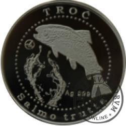 100 złotych rybek (Ag oksydowane) - XXXV emisja / TROĆ