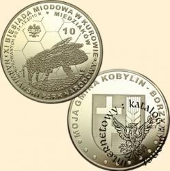 10 miedziaków - Kobylin-Borzymy / Biesiada miodowa (mosiądz)