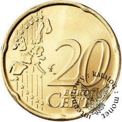 20 euro centów - Jan Paweł II