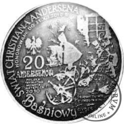20 andersenów / Hans Christian Andersen (mosiądz posrebrzany)