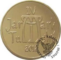 2 dukaty - logo Jarmarku Tumskiego (mosiądz)