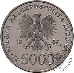 5000 złotych - Papież Jan Paweł II