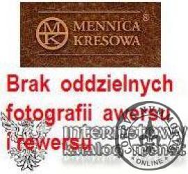 10 miedziaków miejskich - Białystok / Kościół Farny (mosiądz posrebrzany)