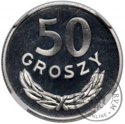 50 groszy - st. lustrzany