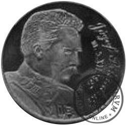 STRZELEC - Józef Piłsudski (srebro Ag.925 oksydowane)