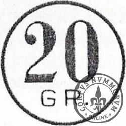 20 groszy - mosiądz