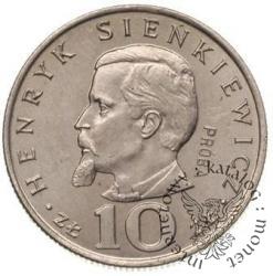 10 złotych - Sienkiewicz