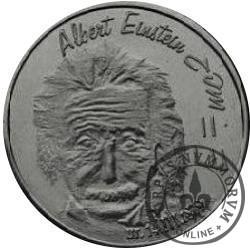 RYBY - Albert Einstein (srebro Ag.925 oksydowane)