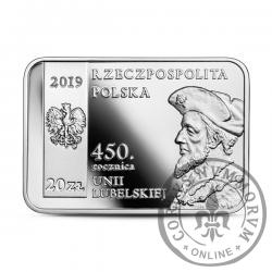 20 złotych -  450. rocznica Unii Lubelskiej