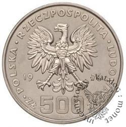 500 złotych - Kazimierz Pułaski - profil