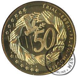 50 cent (mosiądz - typ II)