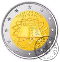 2 euro - 50 rocznica podpisania Traktatu Rzymskiego