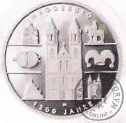 10 euro -   1200 lat Magdeburga 