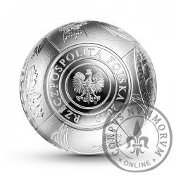  100 złotych - 100. rocznica odzyskania przez Polskę niepodległości - srebrna kula