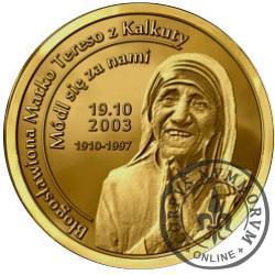 Błogosławiona Matka Teresa z Kalkuty (golden nordic)
