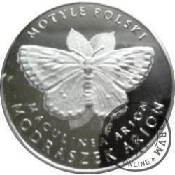 10 motylków / Modraszek arion (XIV emisja - alpaka)